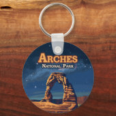Arches National Park Utah Delicate Arch Moab Sleutelhanger (Voorkant)