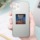 Arches National Park Utah Delicate Arch Moab Sticker (Telefoon)
