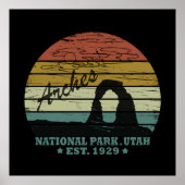 Arches National Park Utah Delicate Arch Poster (Voorkant)