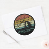 Arches National Park Utah Delicate Arch  Ronde Sticker (Envelop)