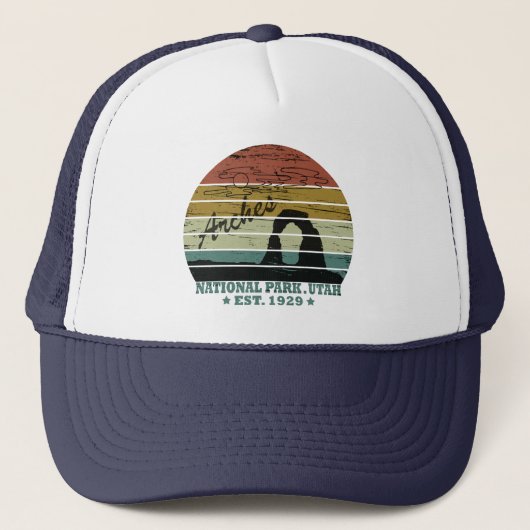 Arches National Park Utah Delicate Arch  Trucker Pet (Voorkant)