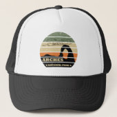 Arches National Park Utah Delicate Arch  Trucker Pet (Voorkant)