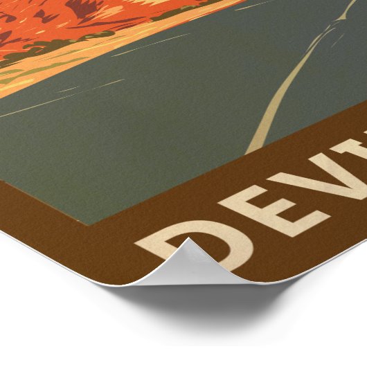 Arches National Park Utah Devils Garden Trail Poster (Hoek)