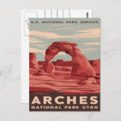 Arches National Park, Utah: Een natuurwonder Briefkaart (Voorkant / Achterkant)