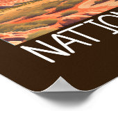 Arches National Park Utah in distressed staat Poster (Hoek)