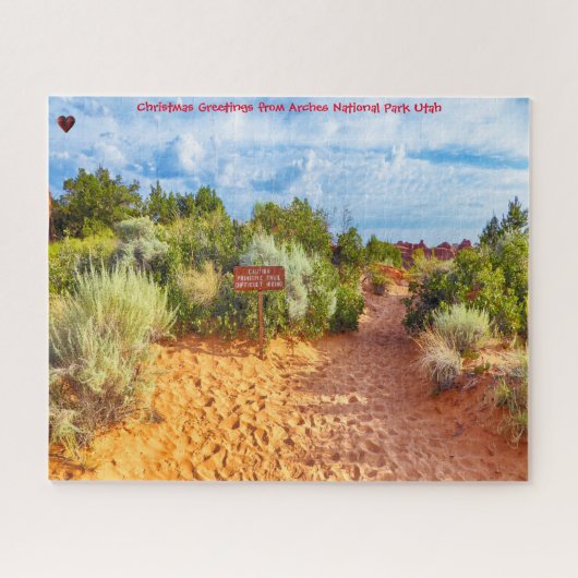 Arches National Park Utah Jigzaag Puzzle Legpuzzel (Horizontaal)
