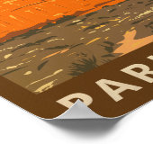 Arches National Park Utah Park Avenue Trail 2 Poster (Hoek)