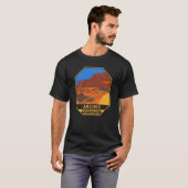 Arches National Park Utah Park Avenue Trail T-shirt (Voorkant volledig)