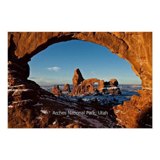 Arches National Park, Utah, Perfect Poster (Voorkant)