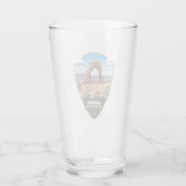 Arches National Park Utah Pijl Glas (Achterkant)