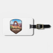 Arches National Park Utah Schild Bagagelabel (Voorkant horizontaal)