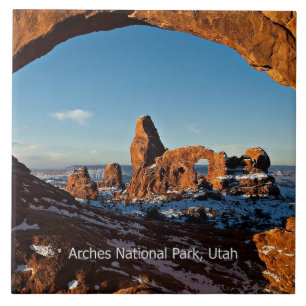 Arches National Park, Utah, Tegeltje