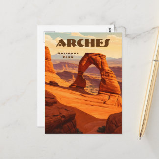 Arches National Park, Utah, USA Ansichtkaart Briefkaart