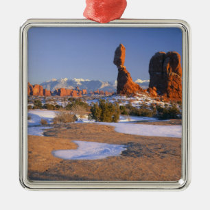ARCHES NATIONAL PARK, UTAH. USA. Balanced Rock Metalen Ornament
