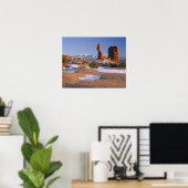 ARCHES NATIONAL PARK, UTAH. USA. Balanced Rock Poster (Thuiskantoor)