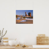 ARCHES NATIONAL PARK, UTAH. USA. Balanced Rock Poster (Keuken)