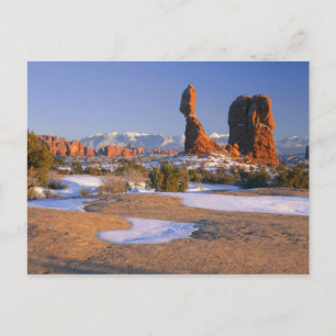 ARCHES NATIONAL PARK, UTAH. USA. Evenwichtsrots Briefkaart