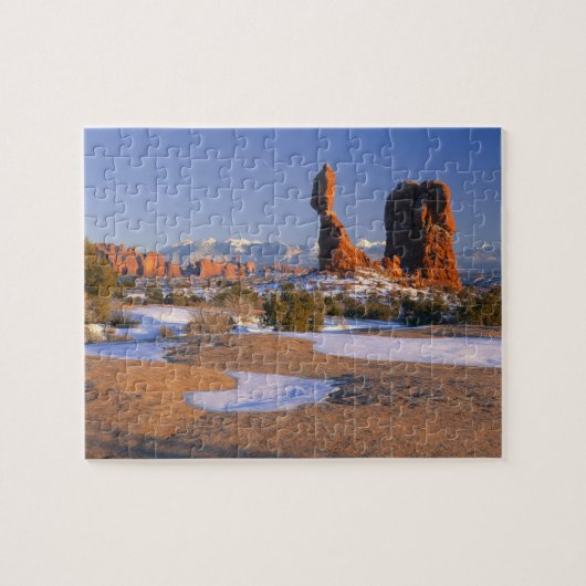 ARCHES NATIONAL PARK, UTAH. USA. Evenwichtsrots Legpuzzel (Horizontaal)