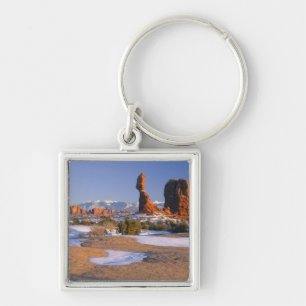 ARCHES NATIONAL PARK, UTAH. USA. Evenwichtsrots Sleutelhanger