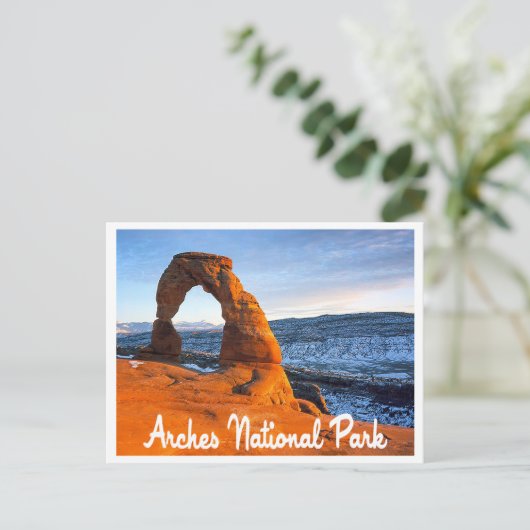 Arches National Park, Utah, Verenigde Staten Briefkaart (Staand voorkant)