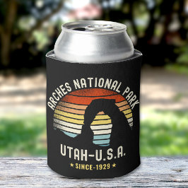 Arches National Park Utah Vintage Sunset Blikjeskoeler