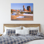 ARCHES NATIONAL PARK, UTAH. VS. Balanced Rock Canvas Afdruk (Insitu (Slaapkamer))