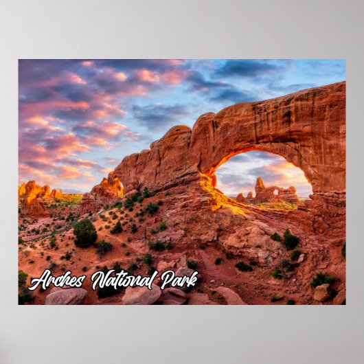 Arches National Park, Utah, VS Poster (Voorkant)