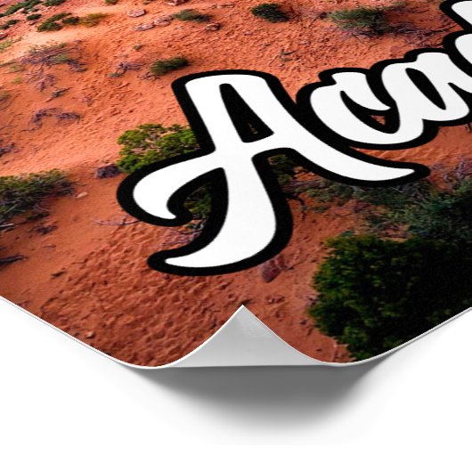 Arches National Park, Verenigde Staten Poster (Hoek)