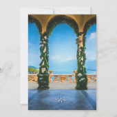 Arches of Italy Uitnodiging voor een repetitiedine (Achterkant)