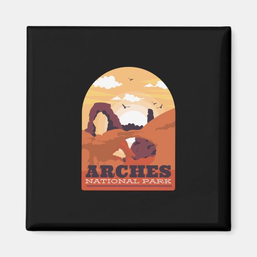 Arches park magneet (Voorkant)