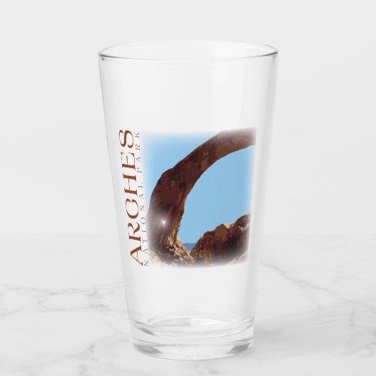 Arches Pint Glass, Nationaal Park Tumbler (Voorkant)