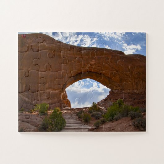 Arches Rock Formation Utah Legpuzzel (Horizontaal)