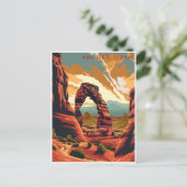  Arches Utah American National Park Reizen Briefkaart (Staand voorkant)