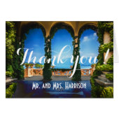 Arches van Italië Elegant Dank je wel (Voorkant Horizontaal)