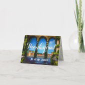 Arches van Italië Elegant Dank je wel Bedankkaart (Voorkant)