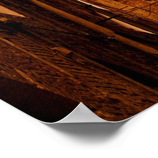 Arches van Siena Italië Poster (Hoek)