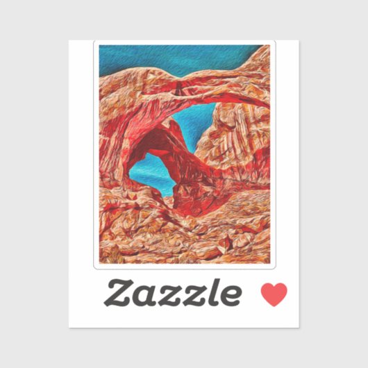 Arches Vinyl Sticker (Vel)