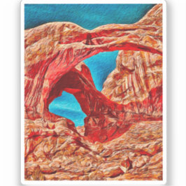 Arches Vinyl Sticker