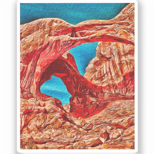 Arches Vinyl Sticker (Voorkant)