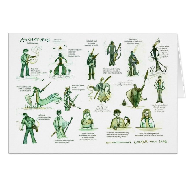 Archetypekaart (Voorkant Horizontaal)