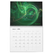 Archetypus Design Fractal Art Agenda Kalender (Mar 2026)