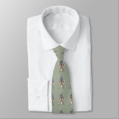 Archibald Douglas Weathered Green Stropdas (Gebonden)