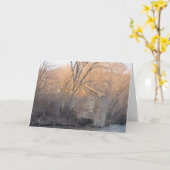 "Archibald Mill Ruins" Birthday Kaart #3 (Gele Bloem)