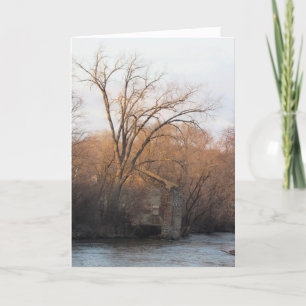 "Archibald Mill Ruins" Birthday Kaart #4