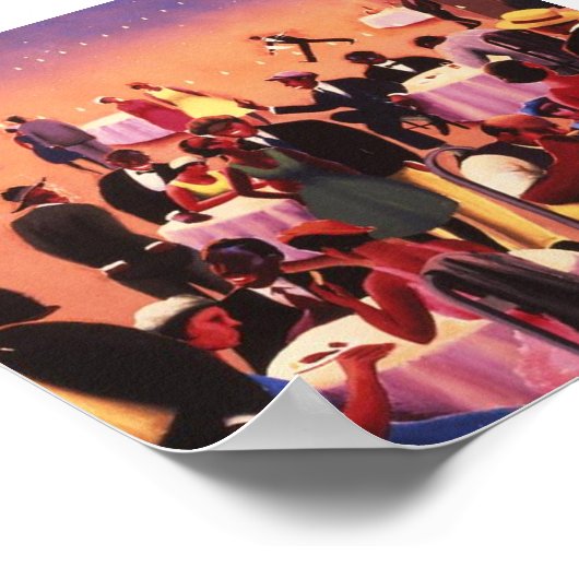 Archibald Motley Art Deco Poster (Hoek)