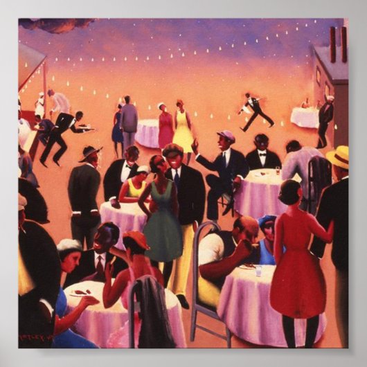 Archibald Motley Art Deco Poster (Voorkant)