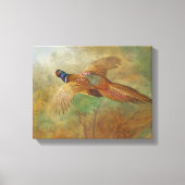 Archibald Thorburn Flying Pheasant Bird schilderij Canvas Afdruk (Voorkant)