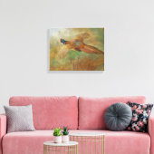Archibald Thorburn Flying Pheasant Bird schilderij Canvas Afdruk (Insitu (Woonkamer))