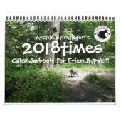 Archie Brindleton's 2018x Calendarbook!! Kalender (Hoes)