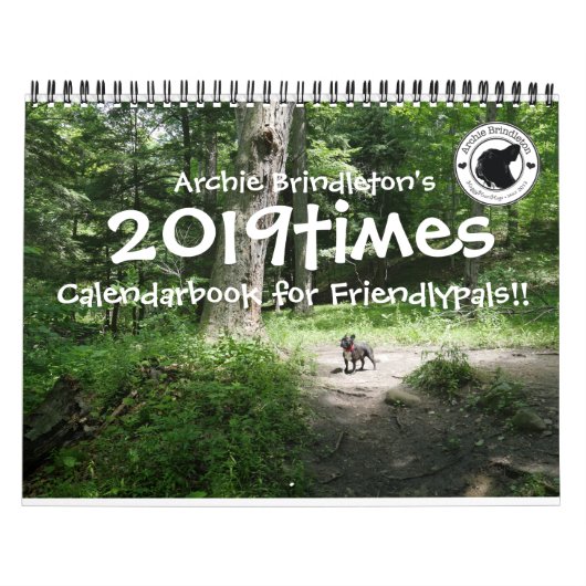 Archie Brindleton's 2019x Calendarbook!! Kalender (Hoes)